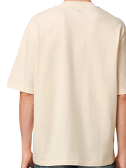Ami Paris De Coeur T-Shirt Cotton Jersey in Beige