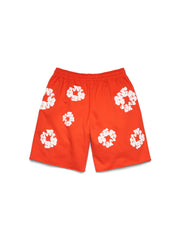 Cotton Wreath Sweatshorts Dark Orange