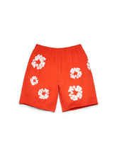 Cotton Wreath Sweatshorts Dark Orange
