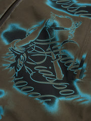 Cloud Camo Taped Seam Shell Jacket
