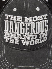 Most Dangerous Brand Cap Black