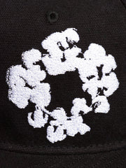 Cotton Wreath New Era 59FIFTY Canvas Fitted Cap Black