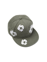 Cotton Wreath New Era 59FIFTY Canvas Fitted Cap Olive