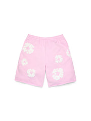 Cotton Wreath Sweatshorts Powder Pink