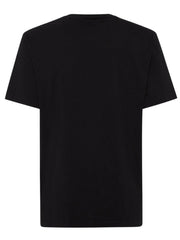 Dsquared2 Regular Fit Rubber Logo Black T-Shirt