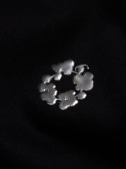 Gel Wreath Sweatshort Black