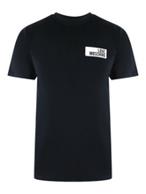 Love Moschino Block Logo T-Shirt in Black