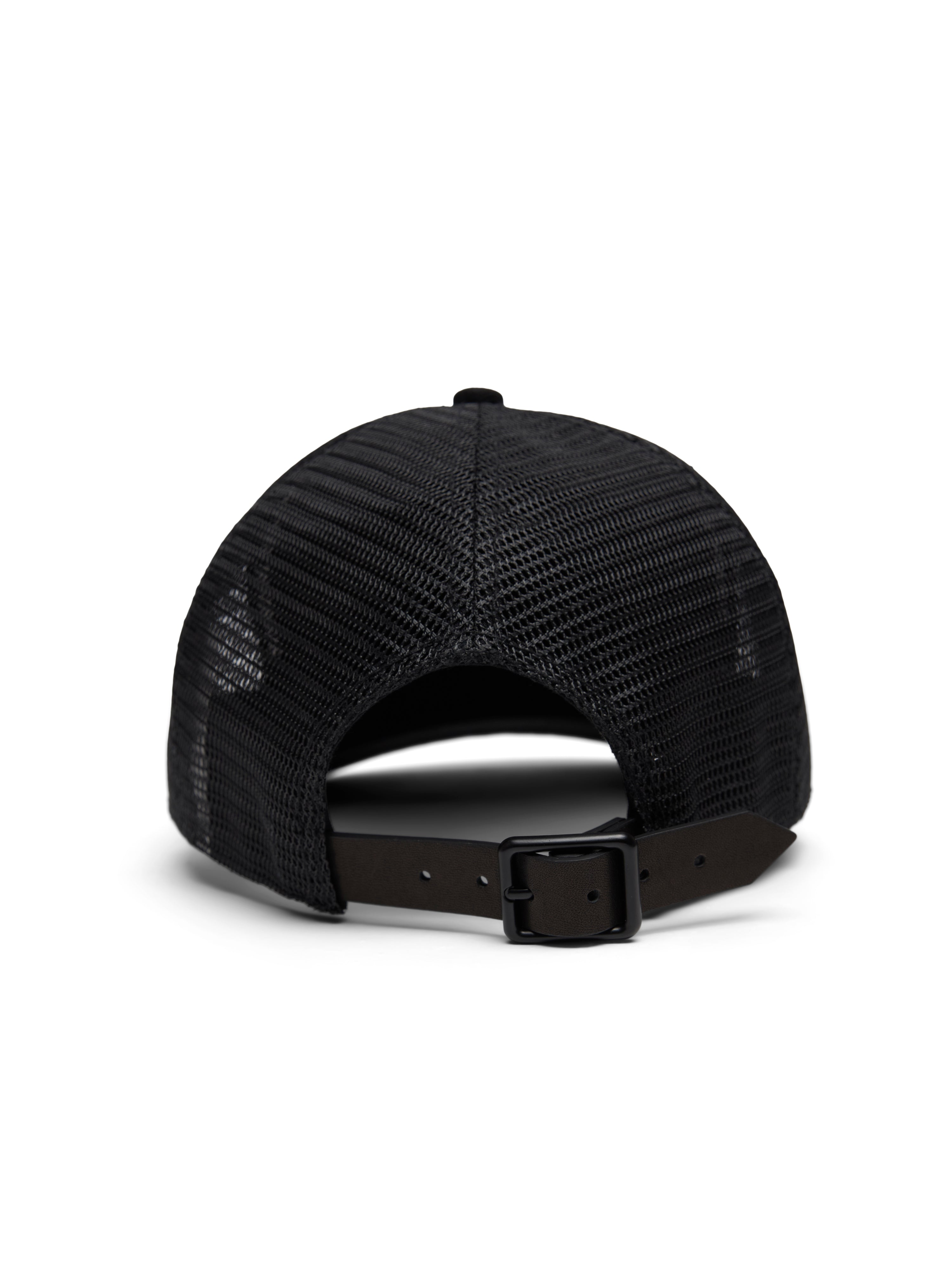 DT Stamp Pattern Trucker Hat Black