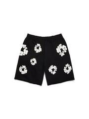 Cotton Wreath Sweatshorts Black