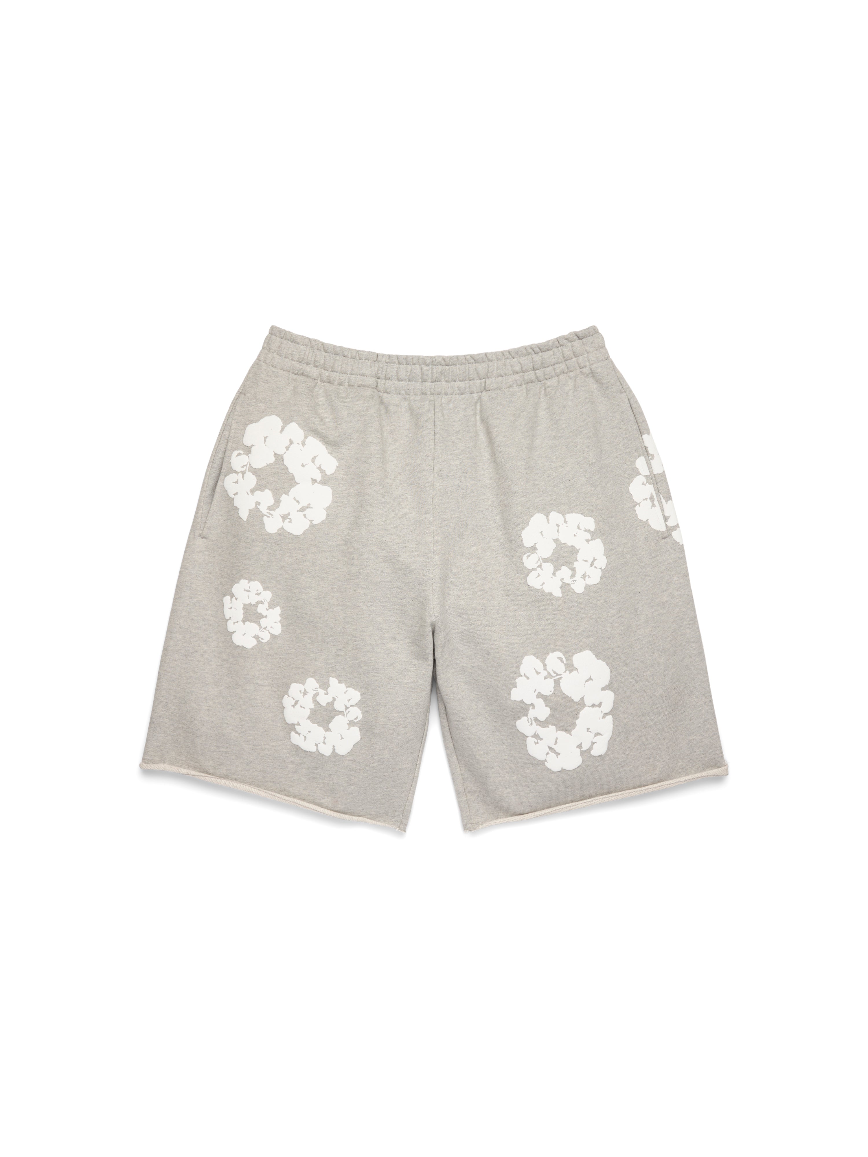 Cotton Wreath Sweatshorts Grey