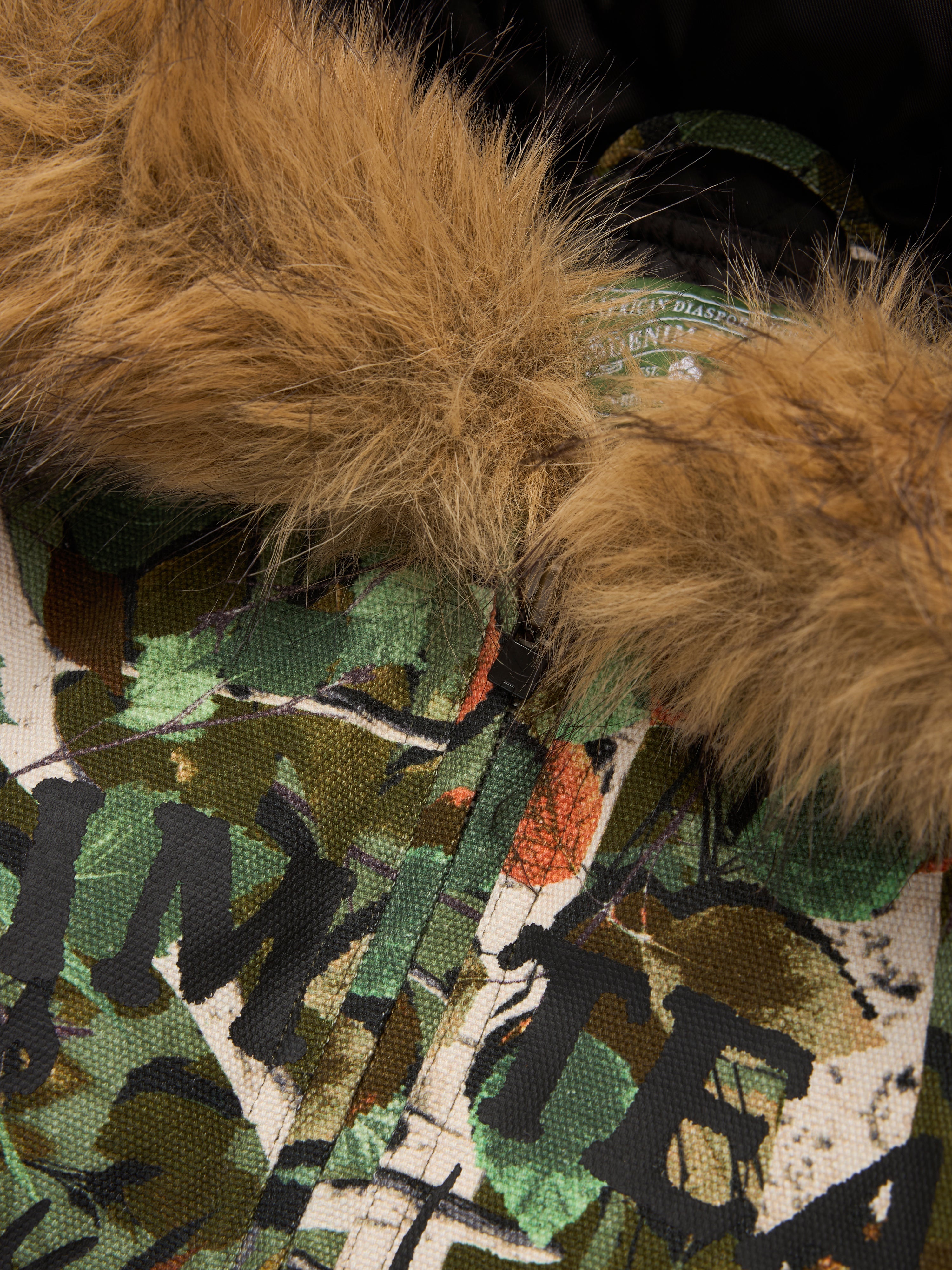Birch Camo Hooded Work Jacket Green Camo
