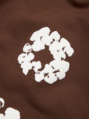 Cotton Wreath Sweatshorts Dark Brown