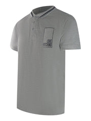 Love Moschino Box Logo Grey Polo Shirt