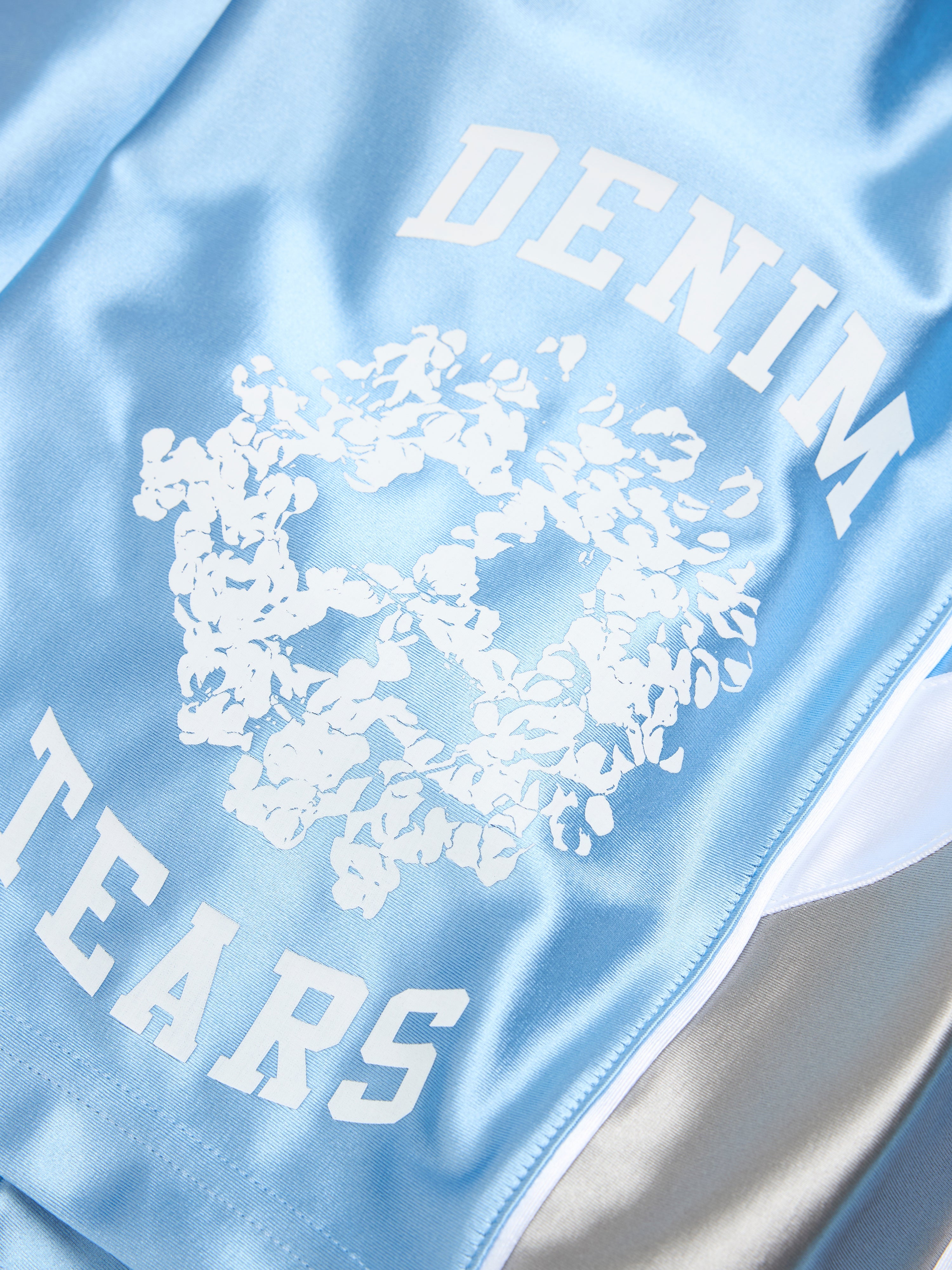 Denim U Basketball Shorts Light Blue