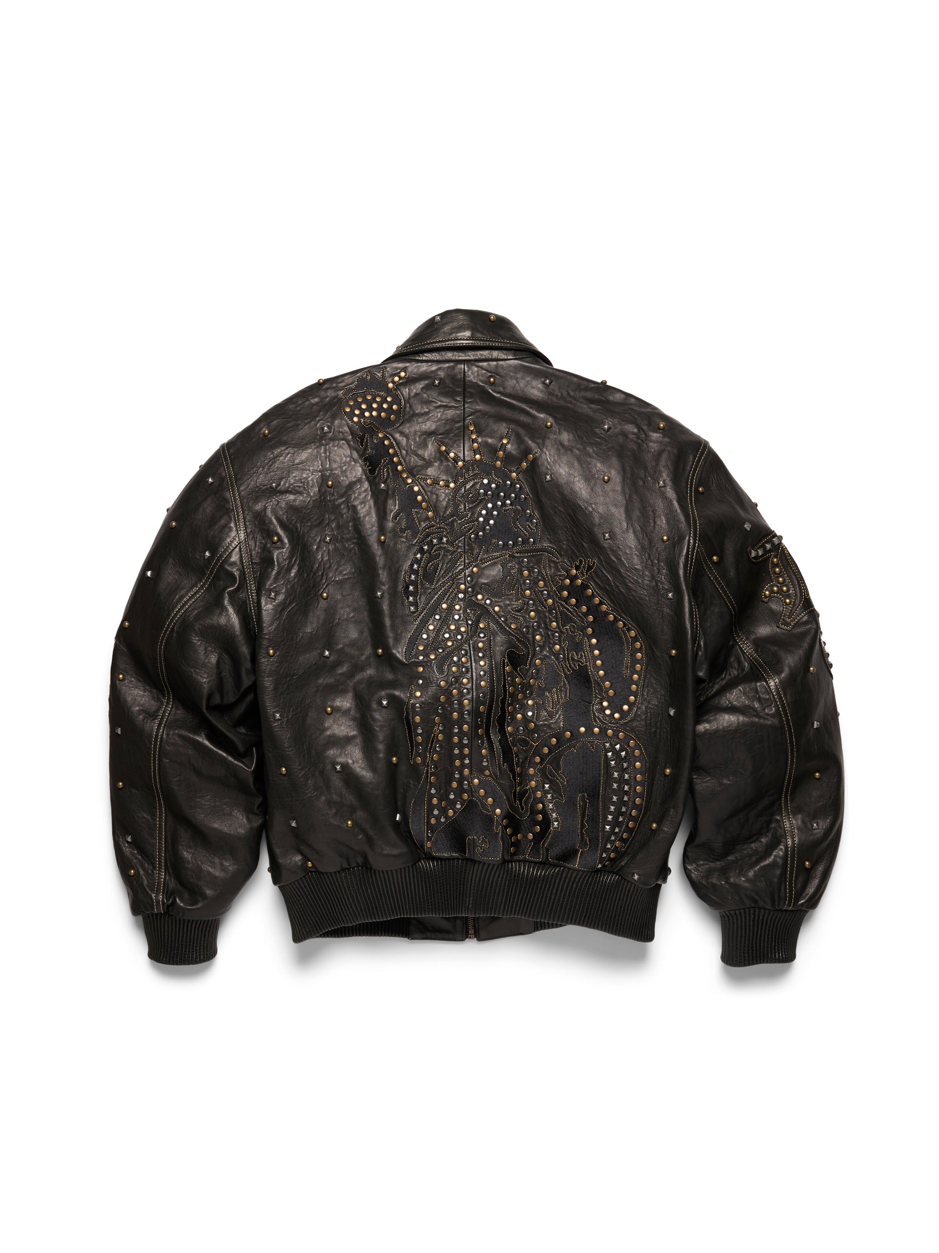 Libertas Studded Leather Jacket