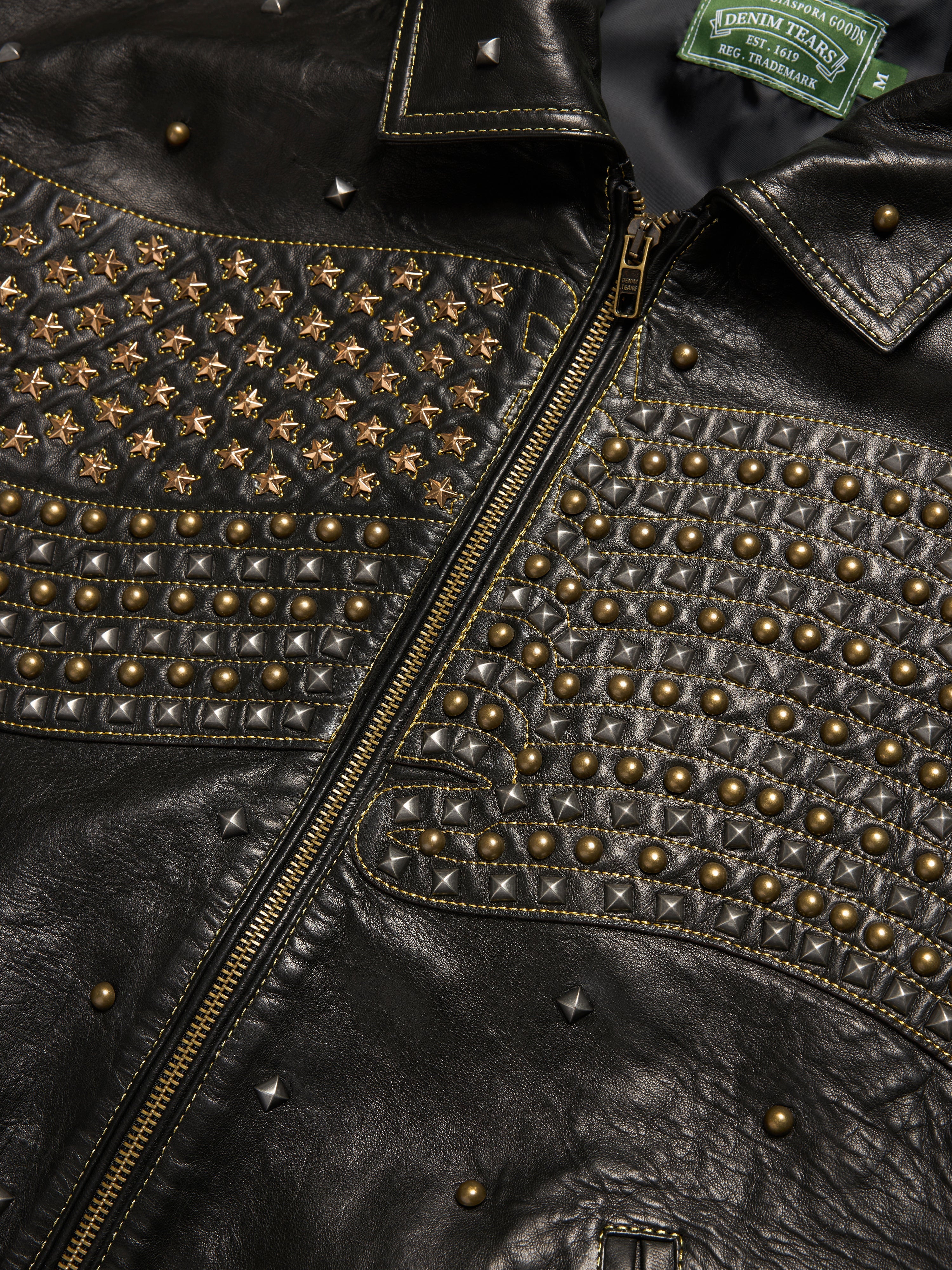 Libertas Studded Leather Jacket