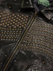 Libertas Studded Leather Jacket