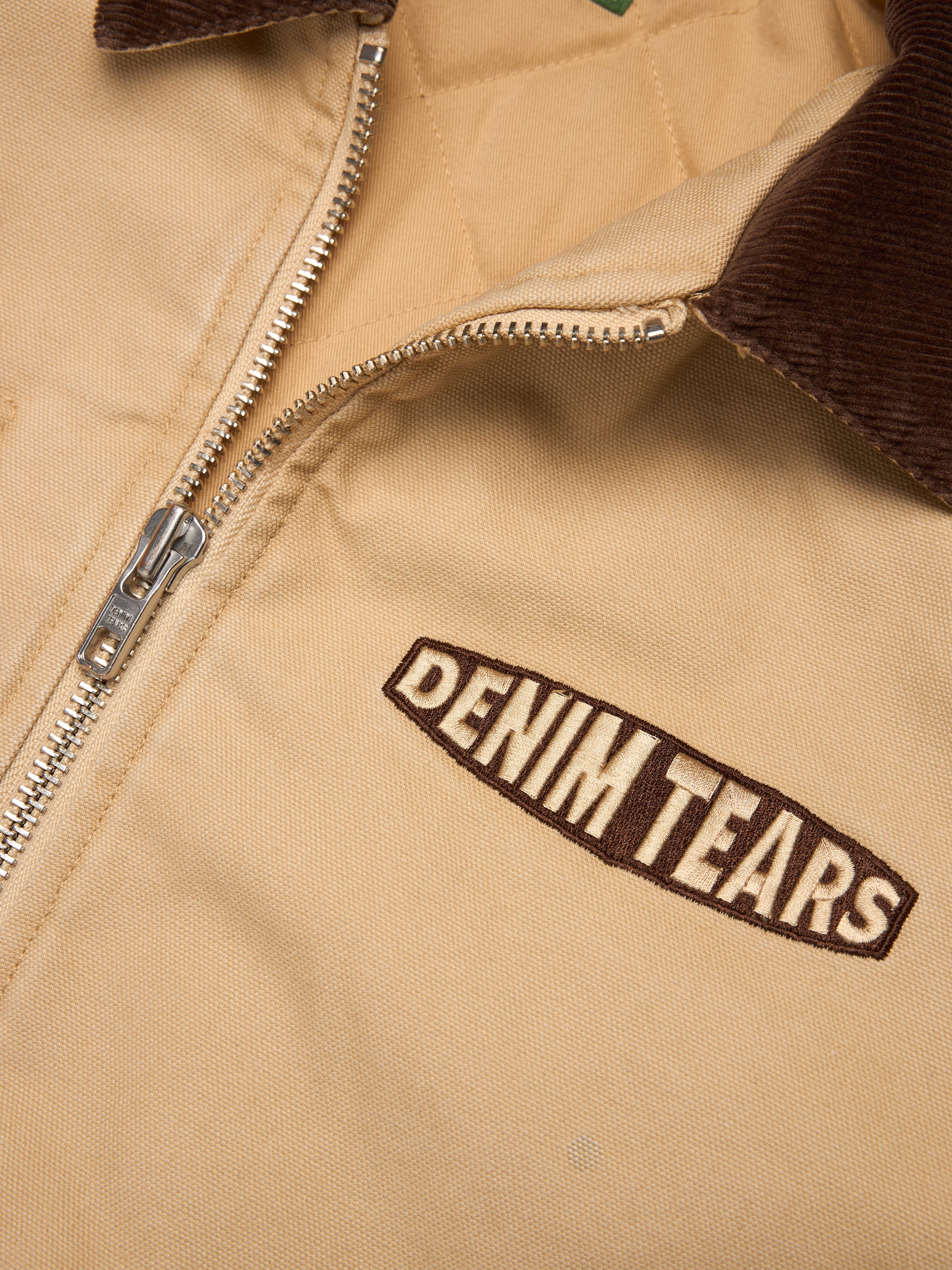 Every Tear Is A Star Work Jacket Khaki