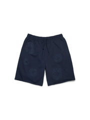 Mono Cotton Wreath Sweatshorts Navy