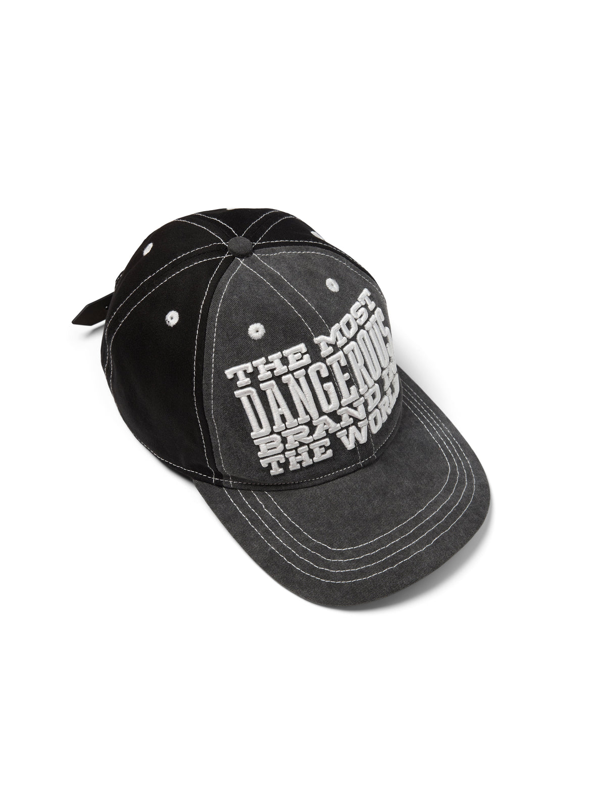 Most Dangerous Brand Cap Black