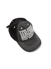Most Dangerous Brand Cap Black
