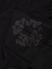 Mono Wreath Cargo Short Black