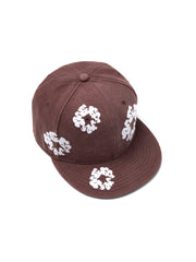 Cotton Wreath New Era 59FIFTY Canvas Fitted Cap Brown