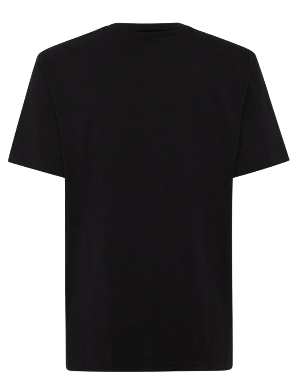 Dsquared2 Regular Fit Rubber Logo Black T-Shirt