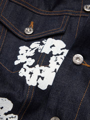 Cotton Wreath Denim Jacket Selvedge