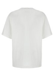 Dolce & Gabbana Roman Numerals Crest Embroidered Logo T-Shirt in White