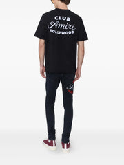 Amiri Club Logo T-Shirt in Black