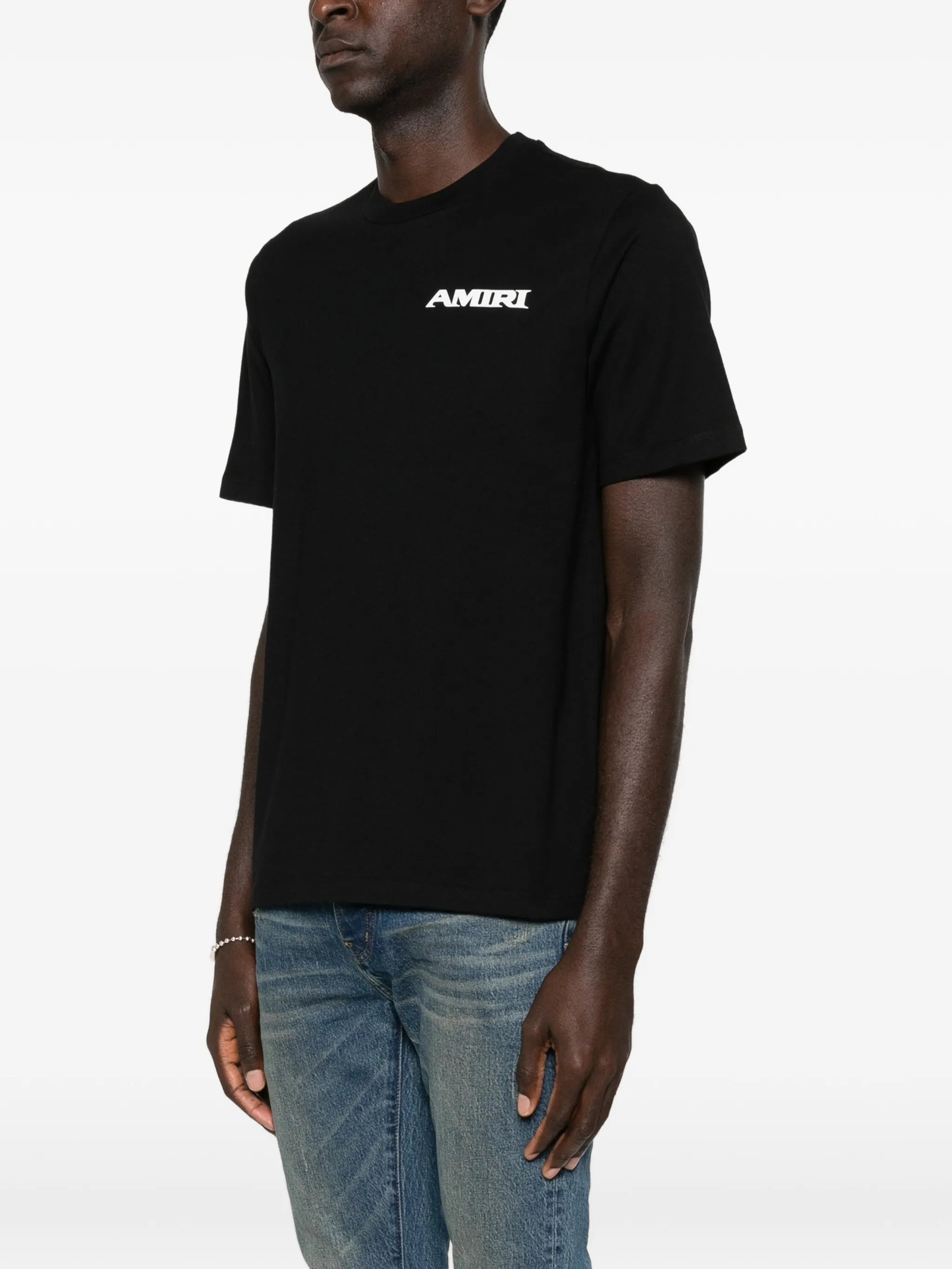 Amiri Sports Logo T-Shirt in Black