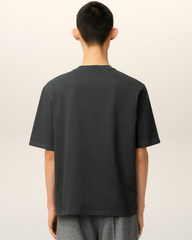 Ami Paris De Coeur Jersey T-shirt in Dark Grey