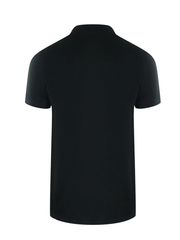 Love Moschino Heart Logo Black Polo Shirt